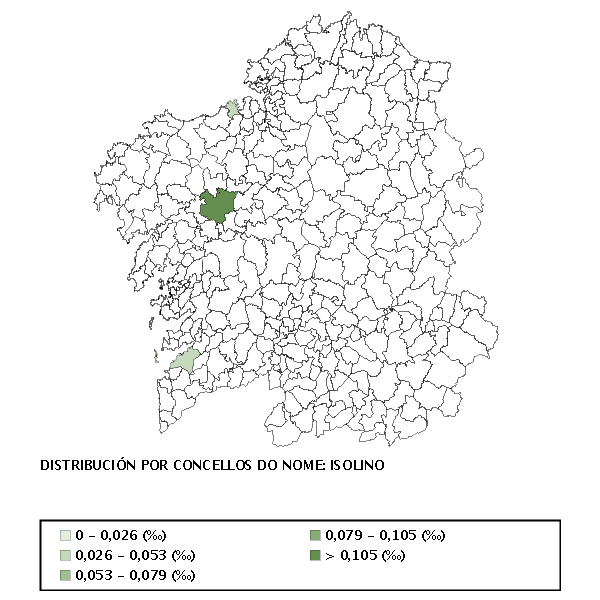 Mapa Isolino